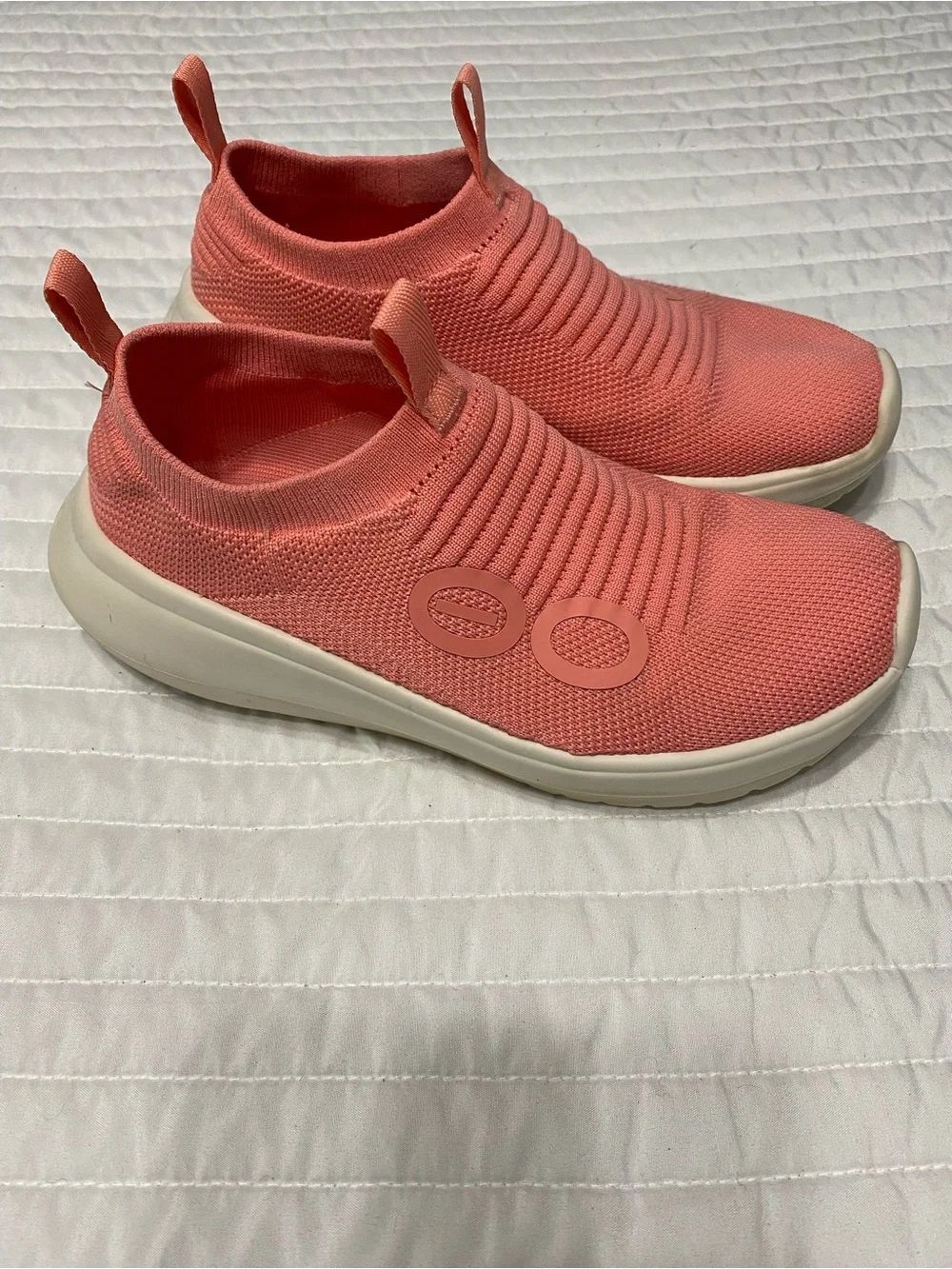 OOFOS OOMY Zen Recovery Coral Athletic Shoes Women’s Size 8.5